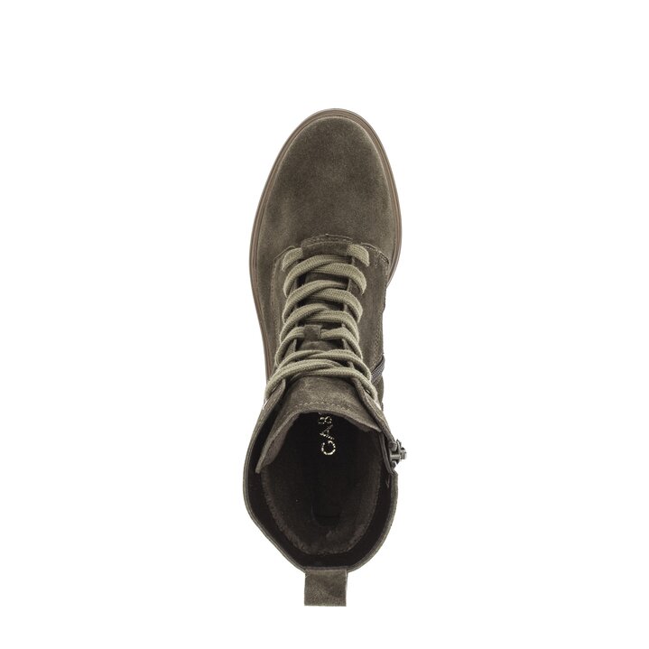 Schnürstiefelette Grün #5
