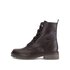 Schnürstiefelette braun