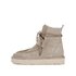 Winterstiefelette beige