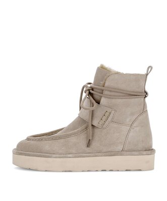 Winterstiefelette beige