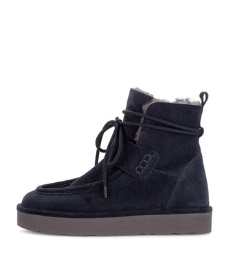 Winterstiefelette blau
