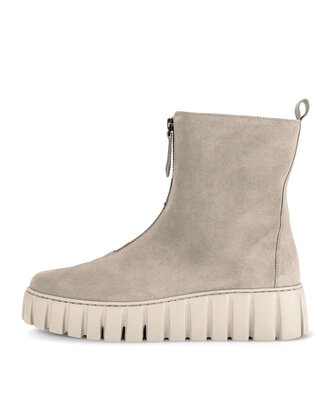Bottine plateau beige