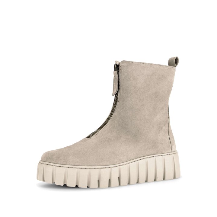 Bottine plateau beige #2