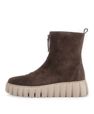 Plateau Stiefelette braun