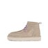 Schnürschuh beige