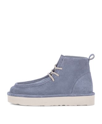 Schnürschuh blau