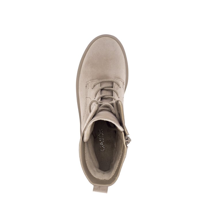 Schnürstiefelette beige #5