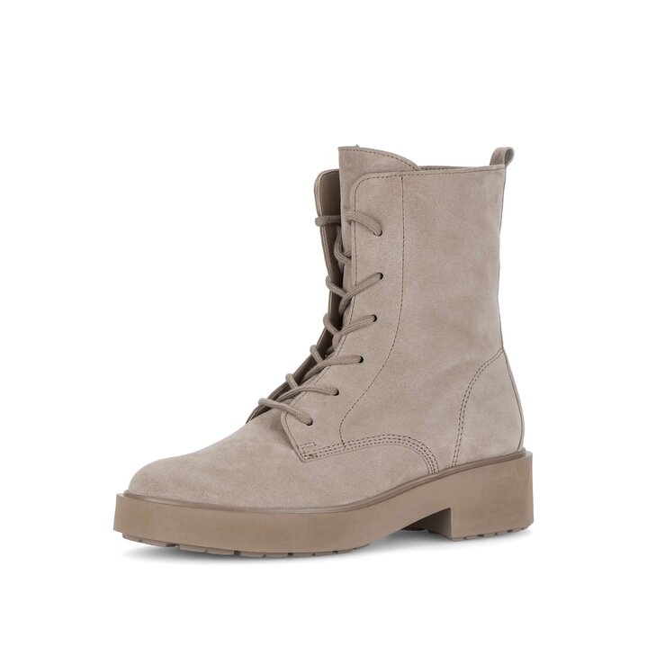 Schnürstiefelette beige #2
