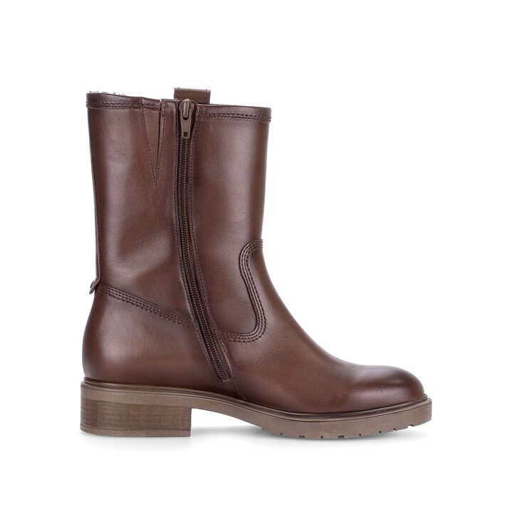 Sportliche Stiefelette braun #1