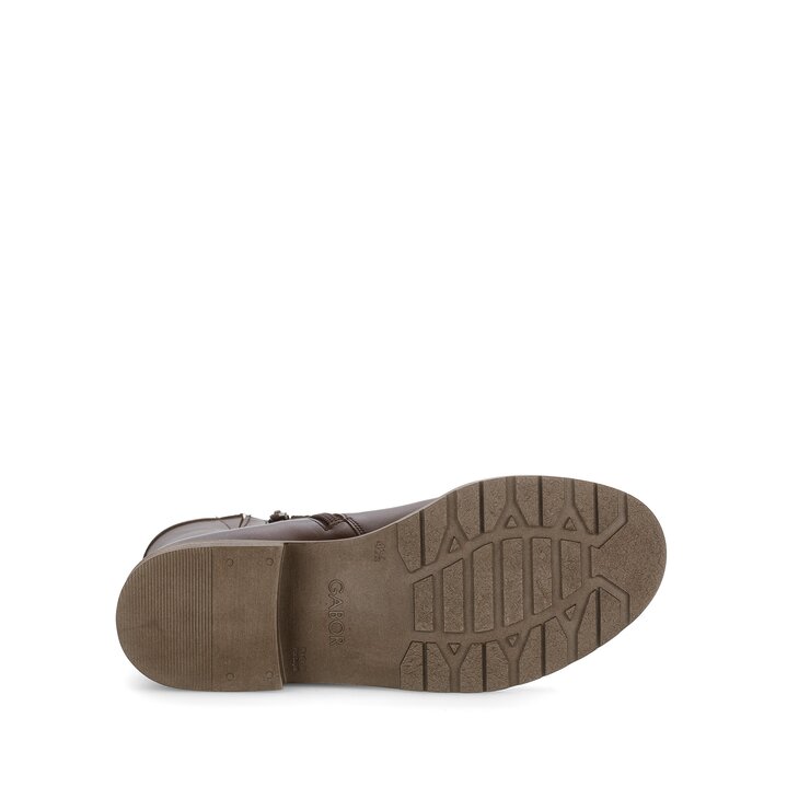 Sportliche Stiefelette braun #4