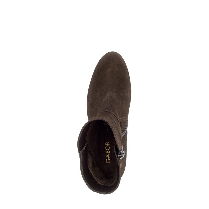 Elegante Stiefelette braun #5