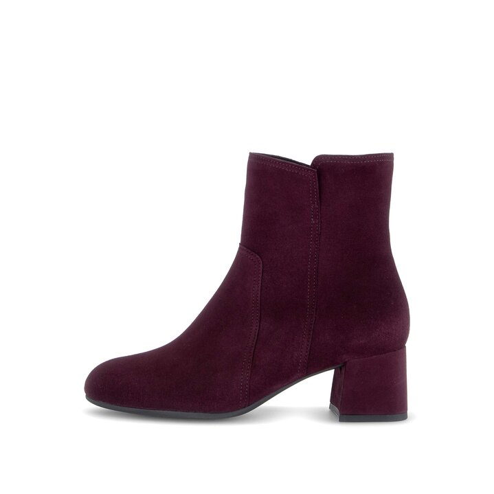 Elegante Stiefelette rot #0