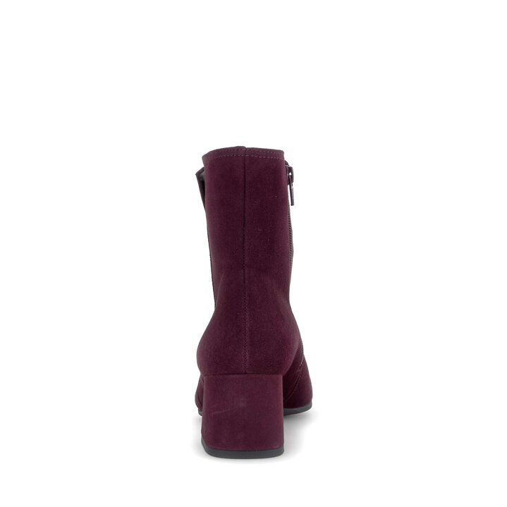 Elegante Stiefelette rot #3
