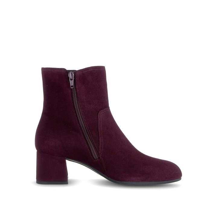 Elegante Stiefelette rot #1