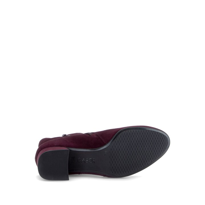 Elegante Stiefelette rot #4