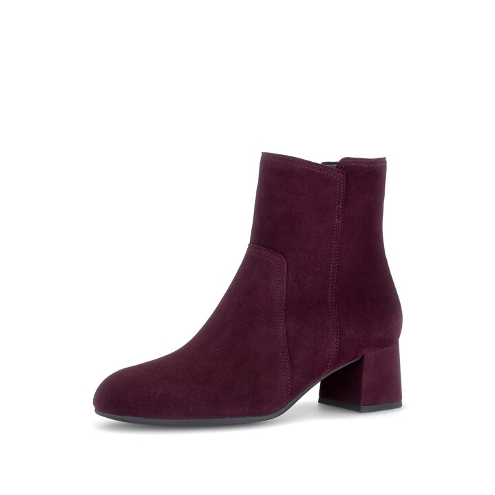 Elegante Stiefelette rot #2