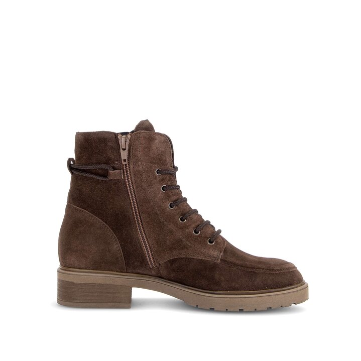 Stivaletto stringato marrone #1