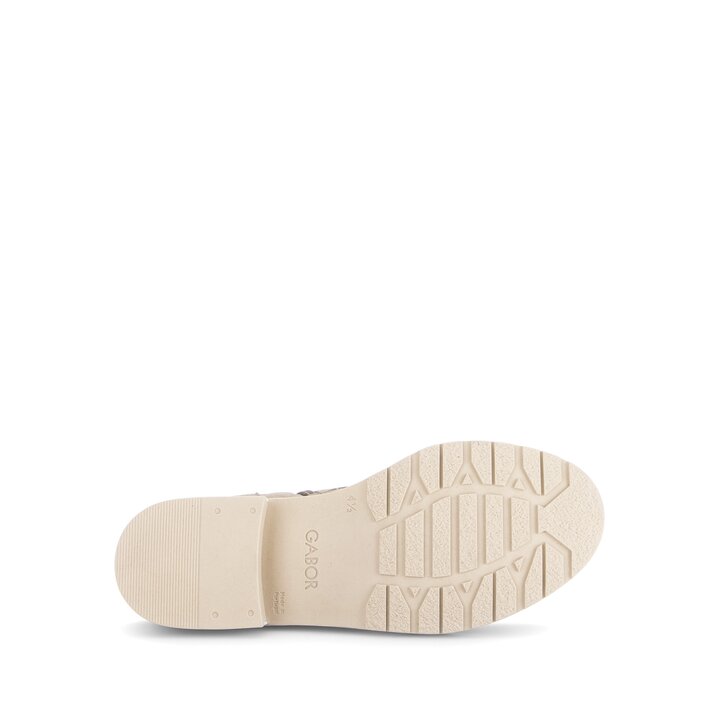 Bottine à lacets beige #4