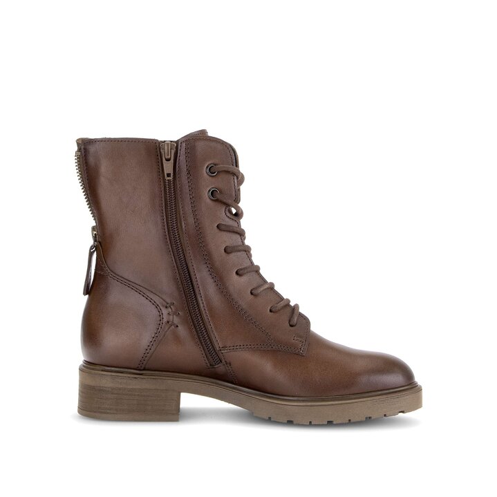 Schnürstiefelette braun #1