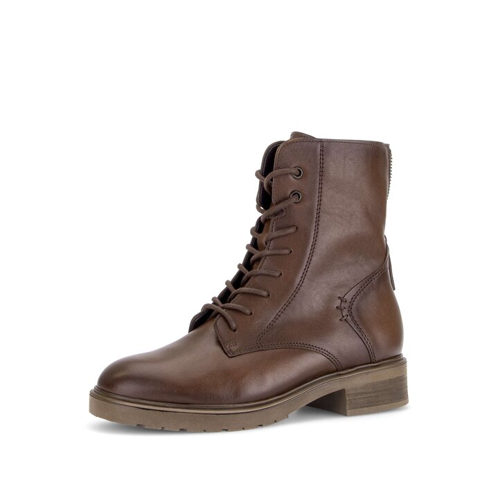 Schnürstiefelette braun #2