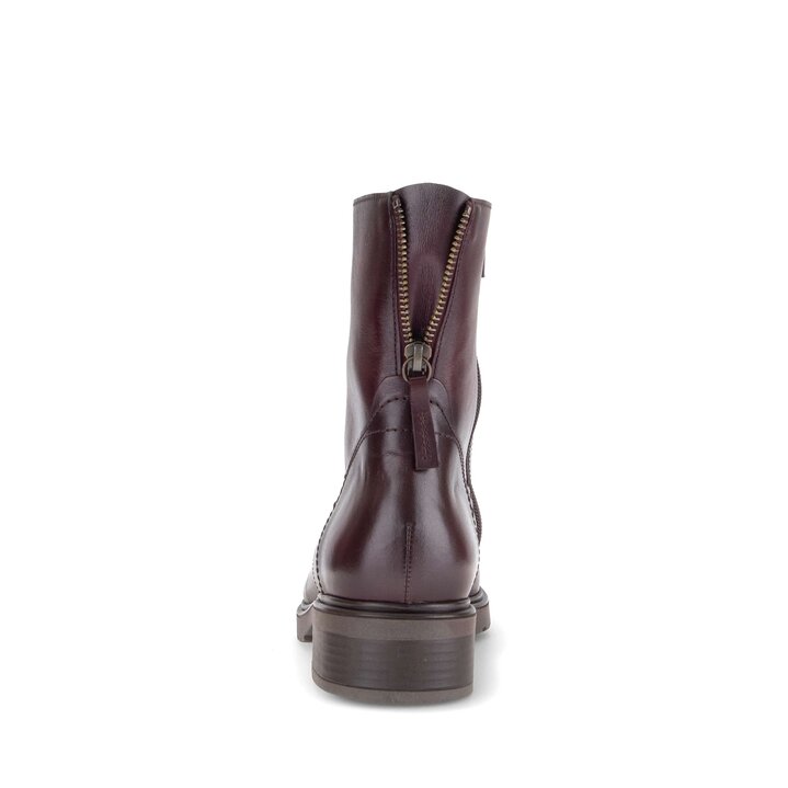 Schnürstiefelette rot #3