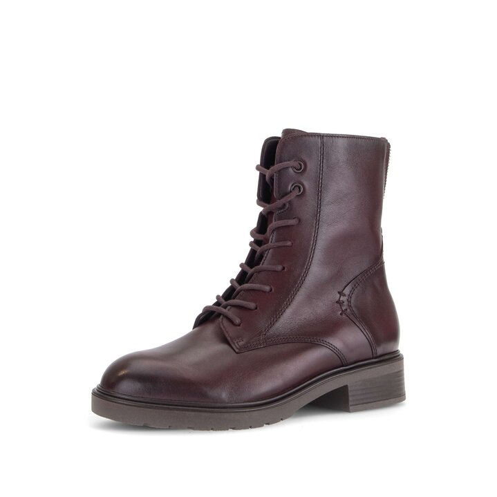Schnürstiefelette rot #2