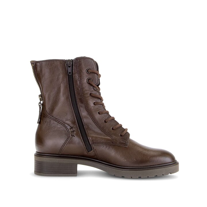 Schnürstiefelette braun #1