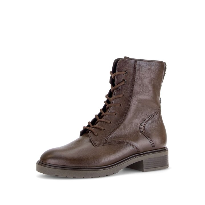 Schnürstiefelette braun #2