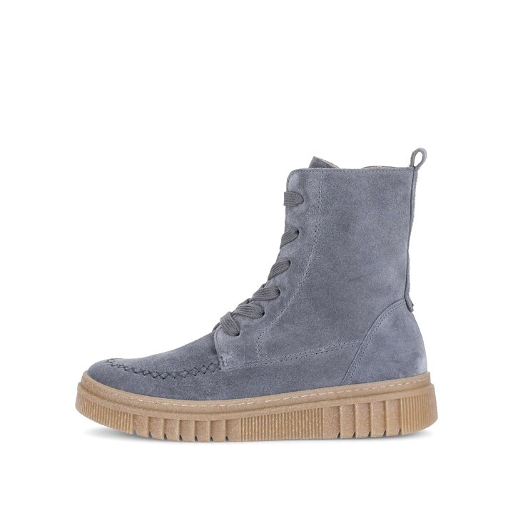 Schnürstiefelette blau #0