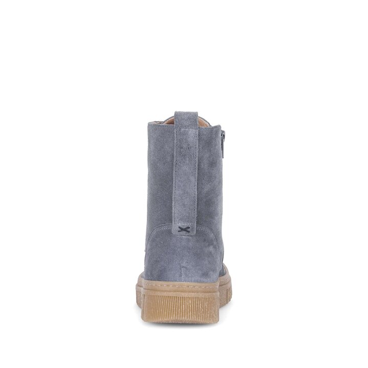 Schnürstiefelette blau #3
