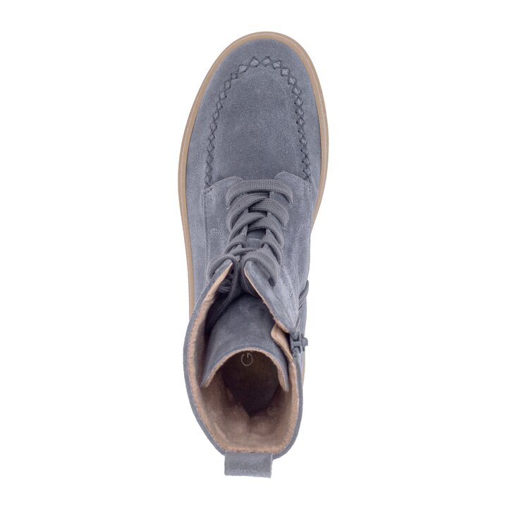 Schnürstiefelette blau #5
