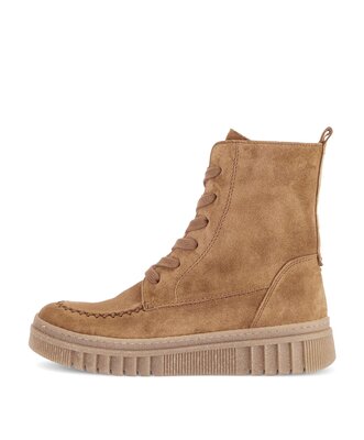 Stivaletto stringato marrone