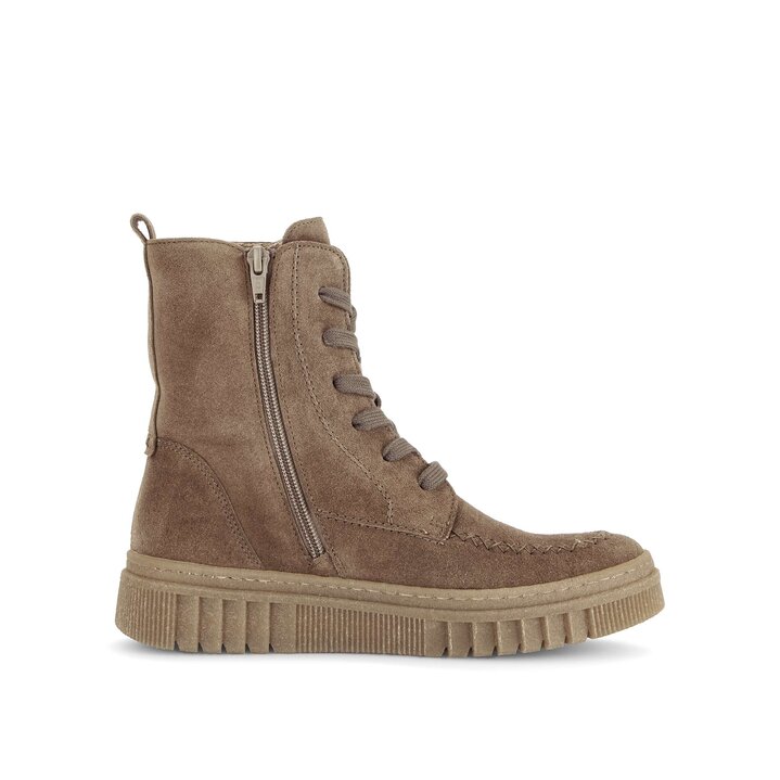 Schnürstiefelette braun #1