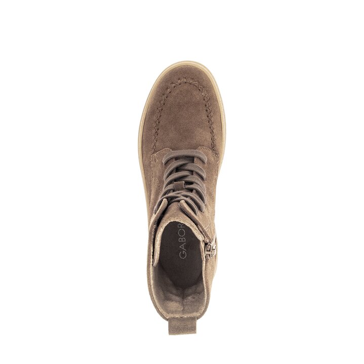 Schnürstiefelette braun #5