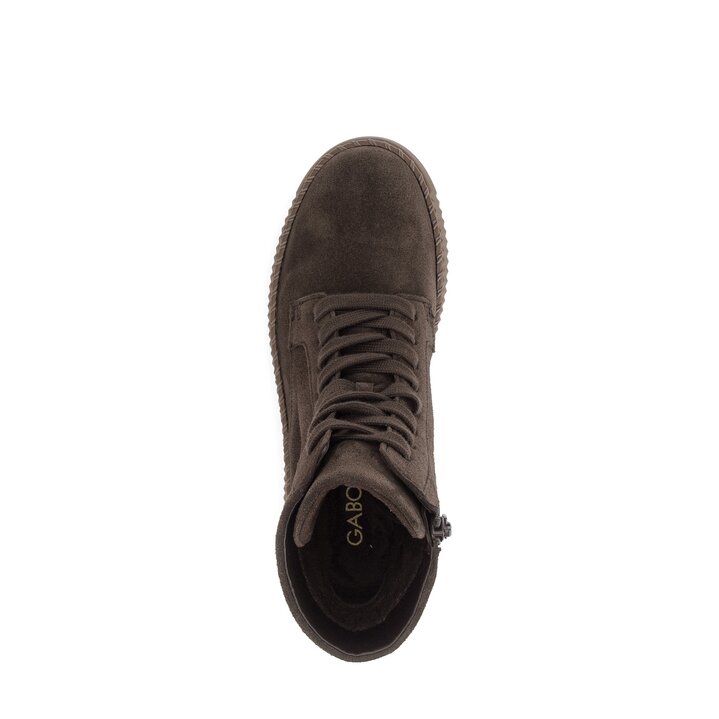 Schnürstiefelette braun #5