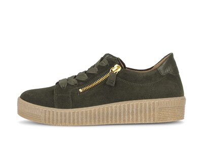 Sneaker low grün