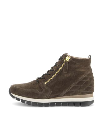 Sneaker high grün