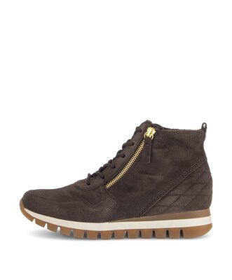 Sneaker high braun