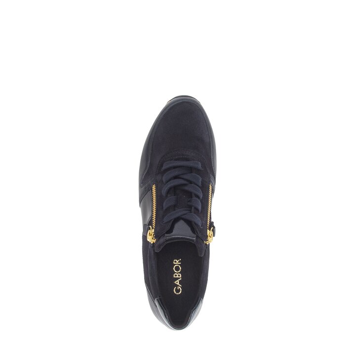 Sneakers basse blu #5