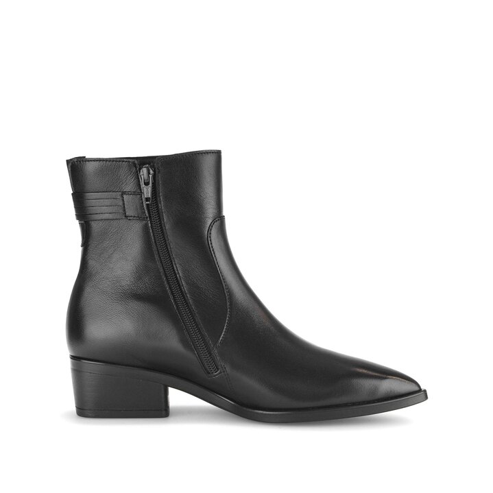 Elegante Stiefelette schwarz #1