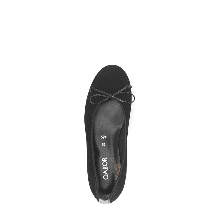 Eleganter Ballerina schwarz #5