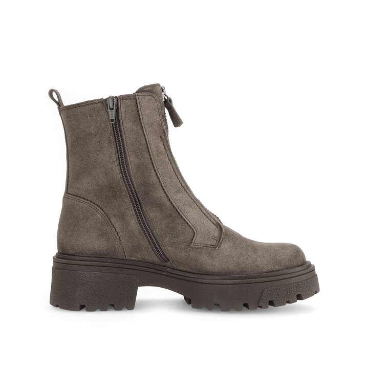 Sportliche Stiefelette braun #1
