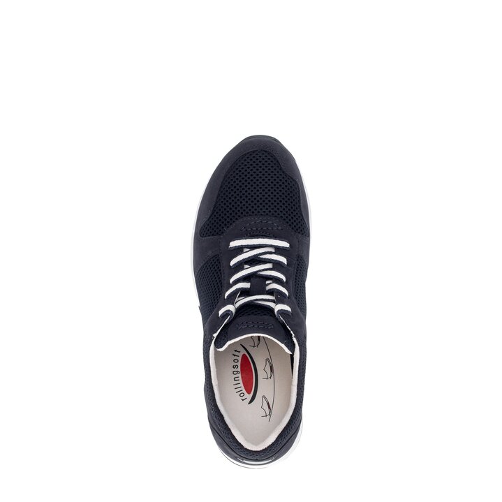 Sneakers basse blu #5