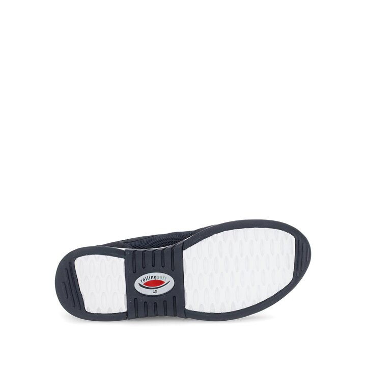 Sneakers basse blu #4
