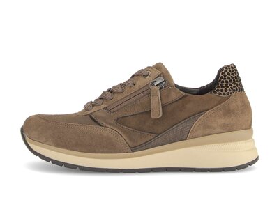 Sneaker low brun