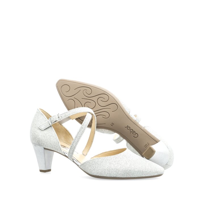 Spangenpumps silber #4