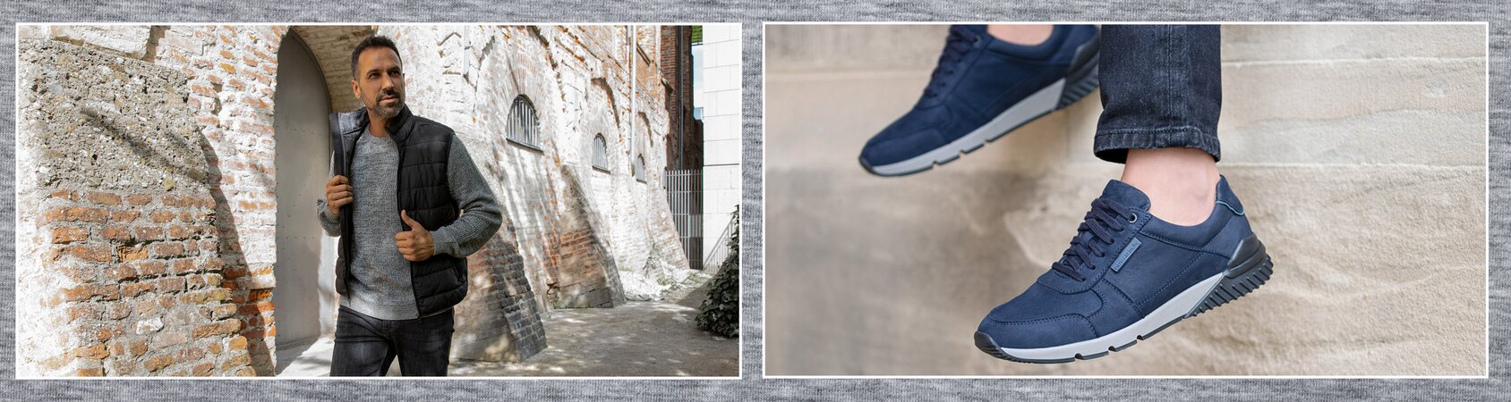 Gabor magazine | Pasvorm en kenmerken | Casual outfit met duurzame sneakers | © Gabor Shoes GmbH, Duitsland
