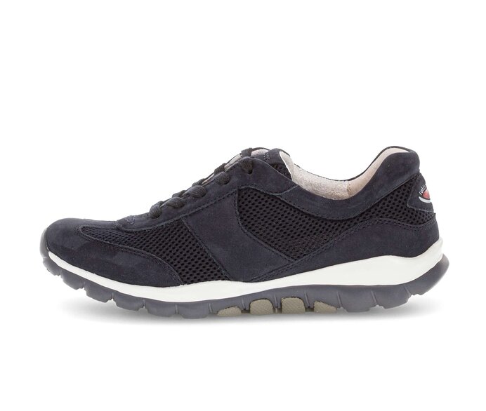Lage sneaker blauw #0