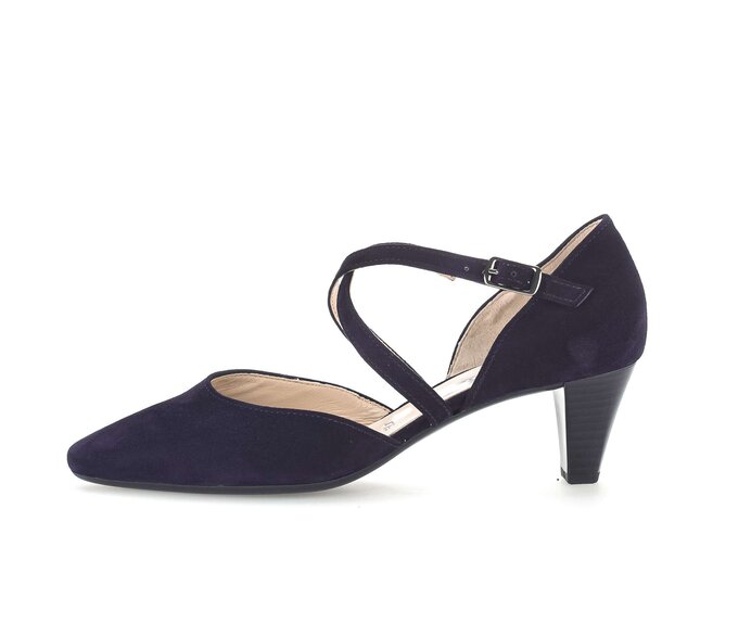 Spangenpumps Blau #0