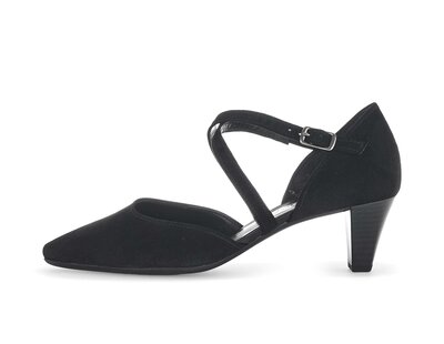 Spangenpumps schwarz